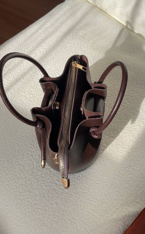 Deniz Dark Brown Bag