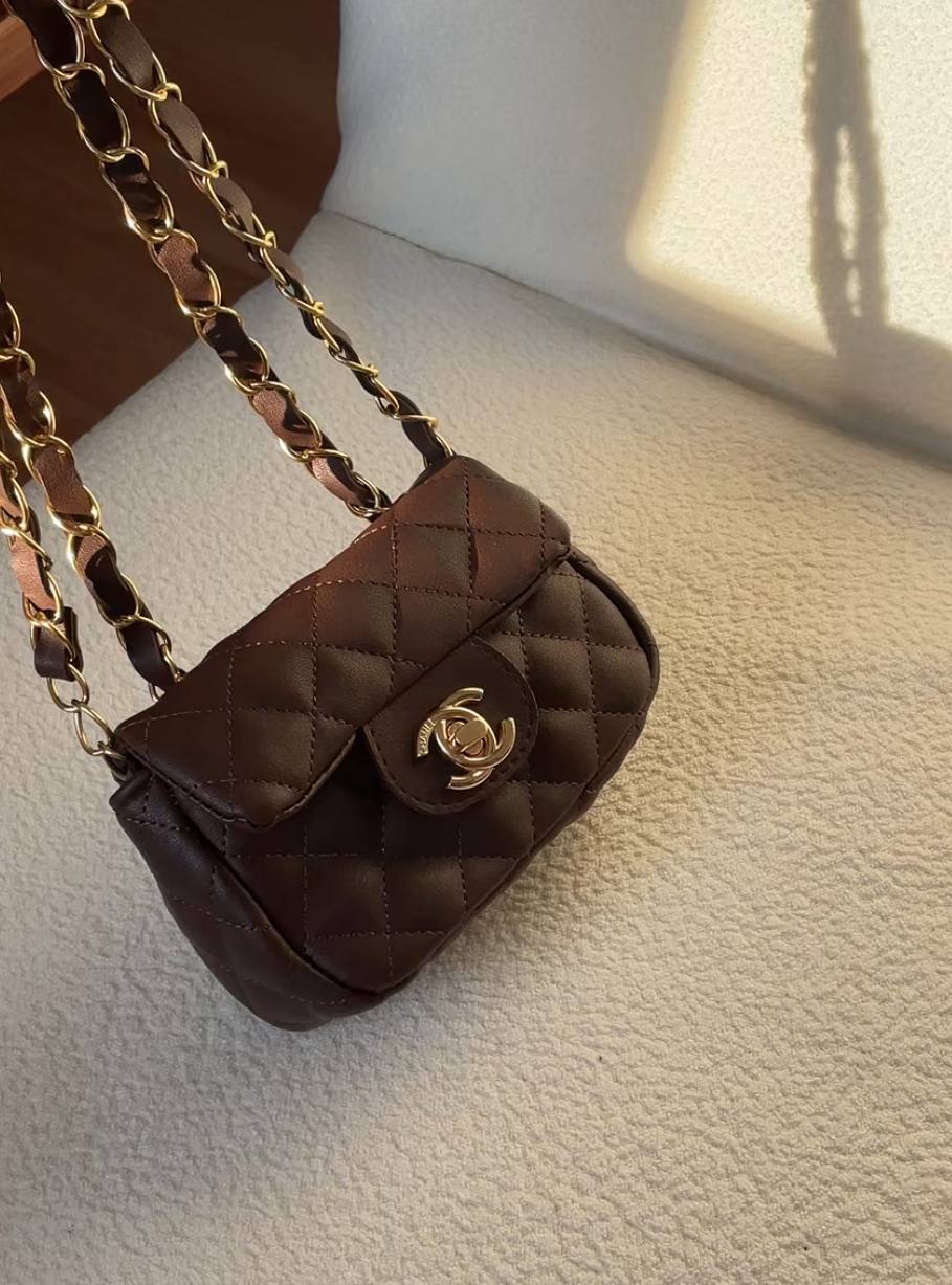 Sina Dark Brown Bag
