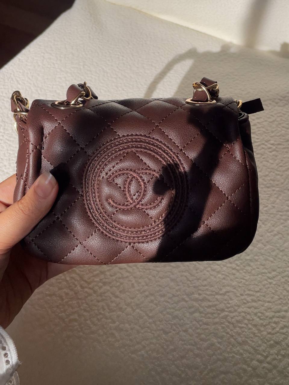 Sina Dark Brown Bag