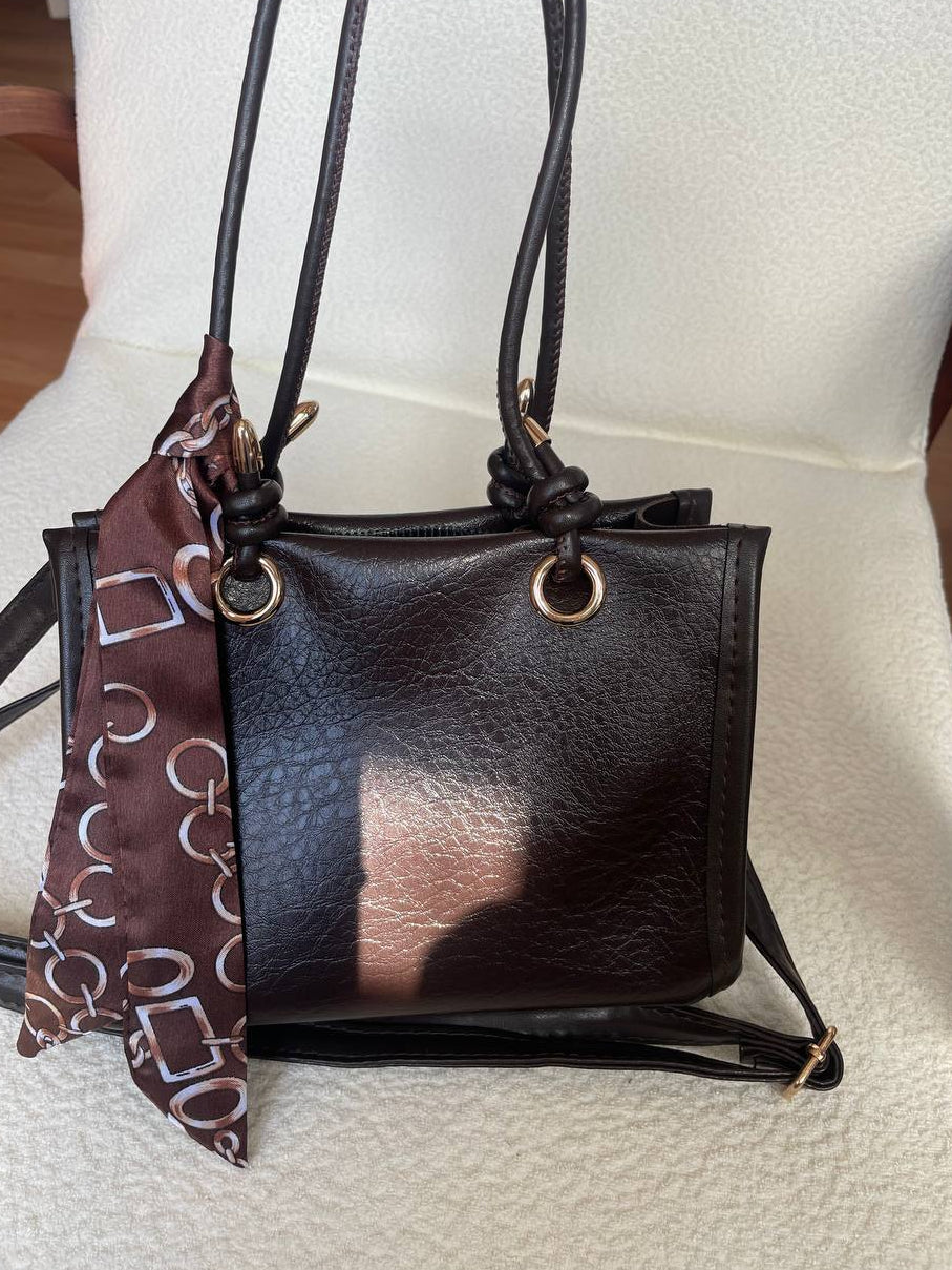 Pinar Dark Brown Bag